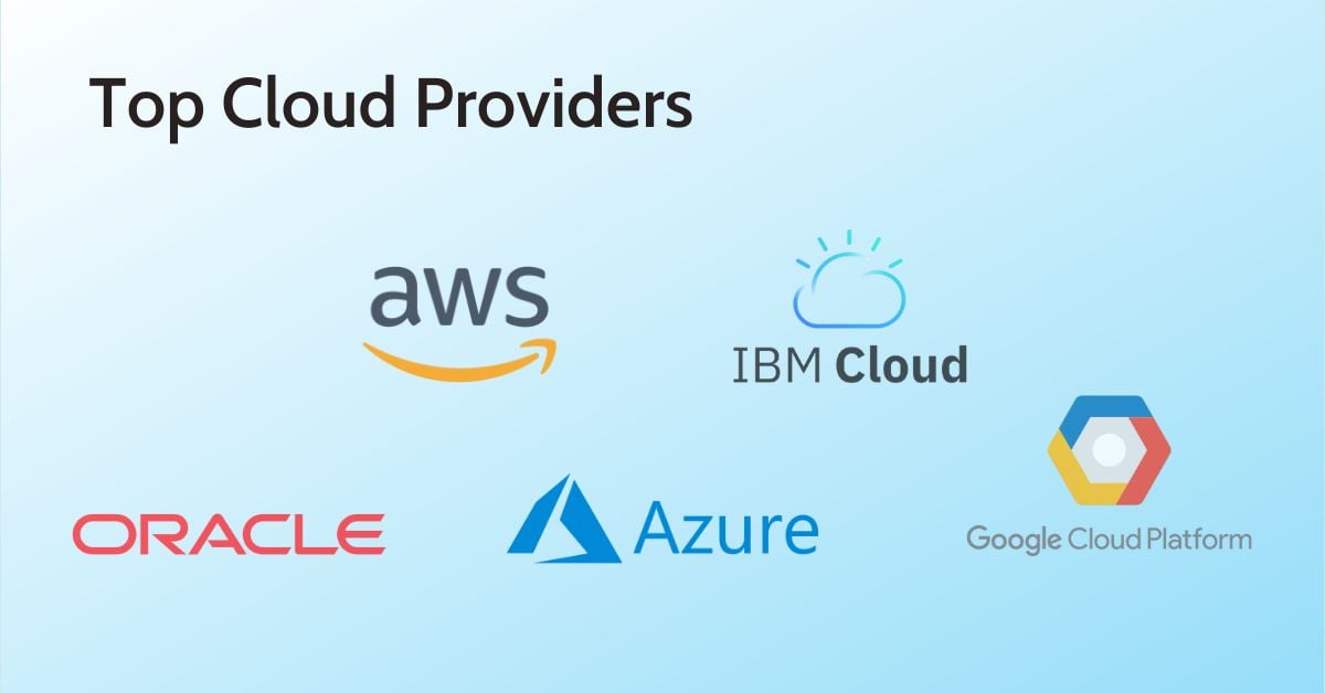 Top Cloud Server Providers